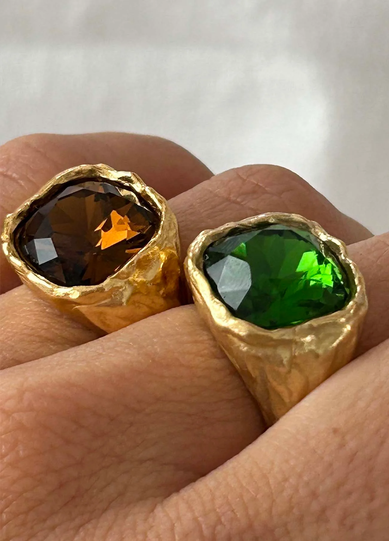 Anillo AMALFI verde.