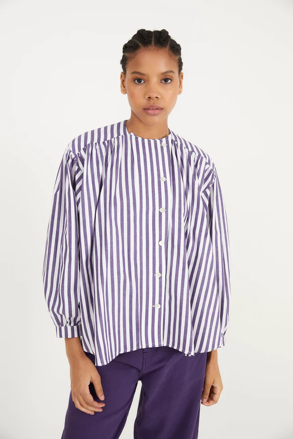 Blusa TIRSO morado.