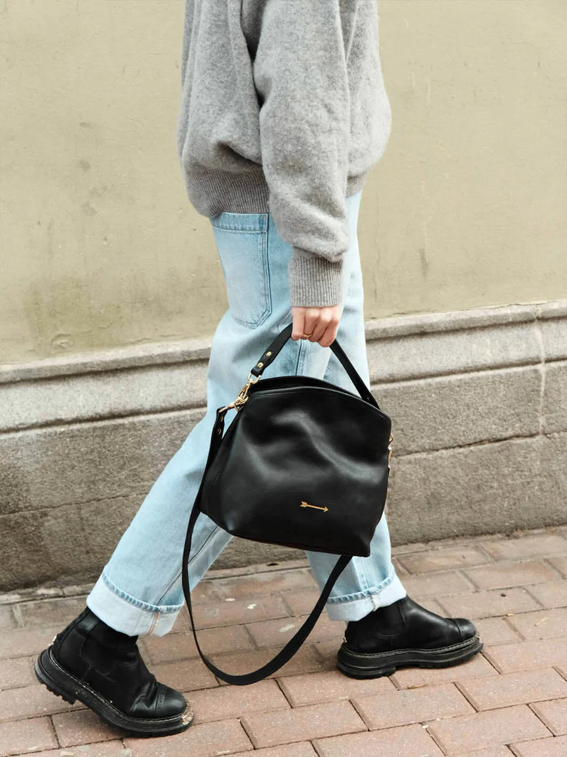 Bolso JUNIPER negro.