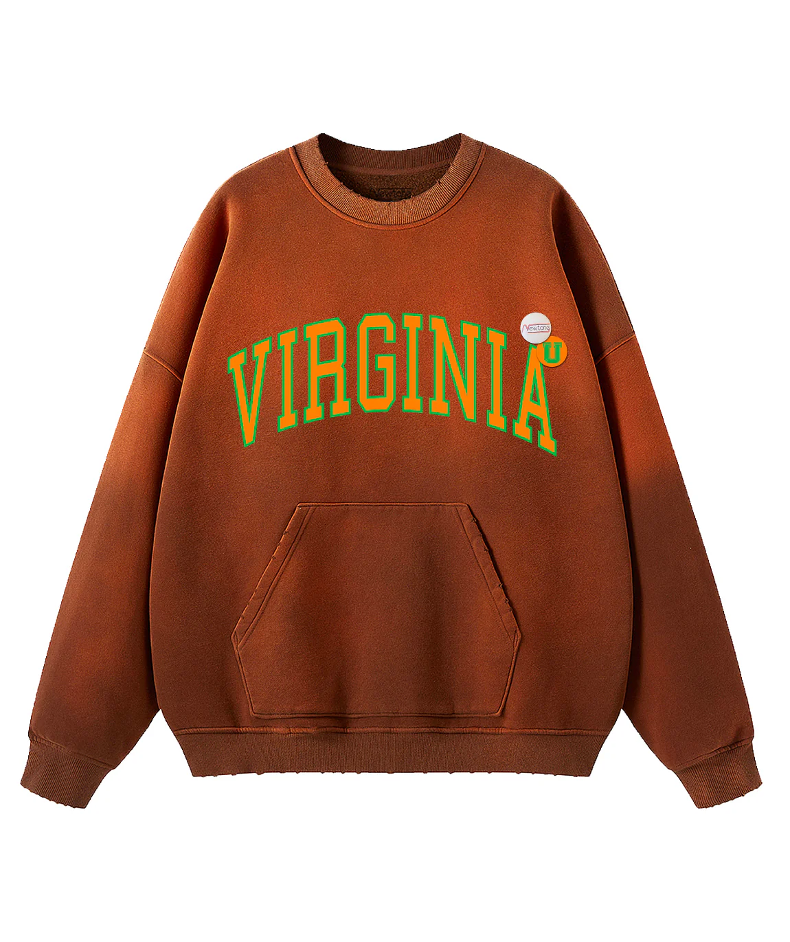 Sudadera VIRGINIA teja.