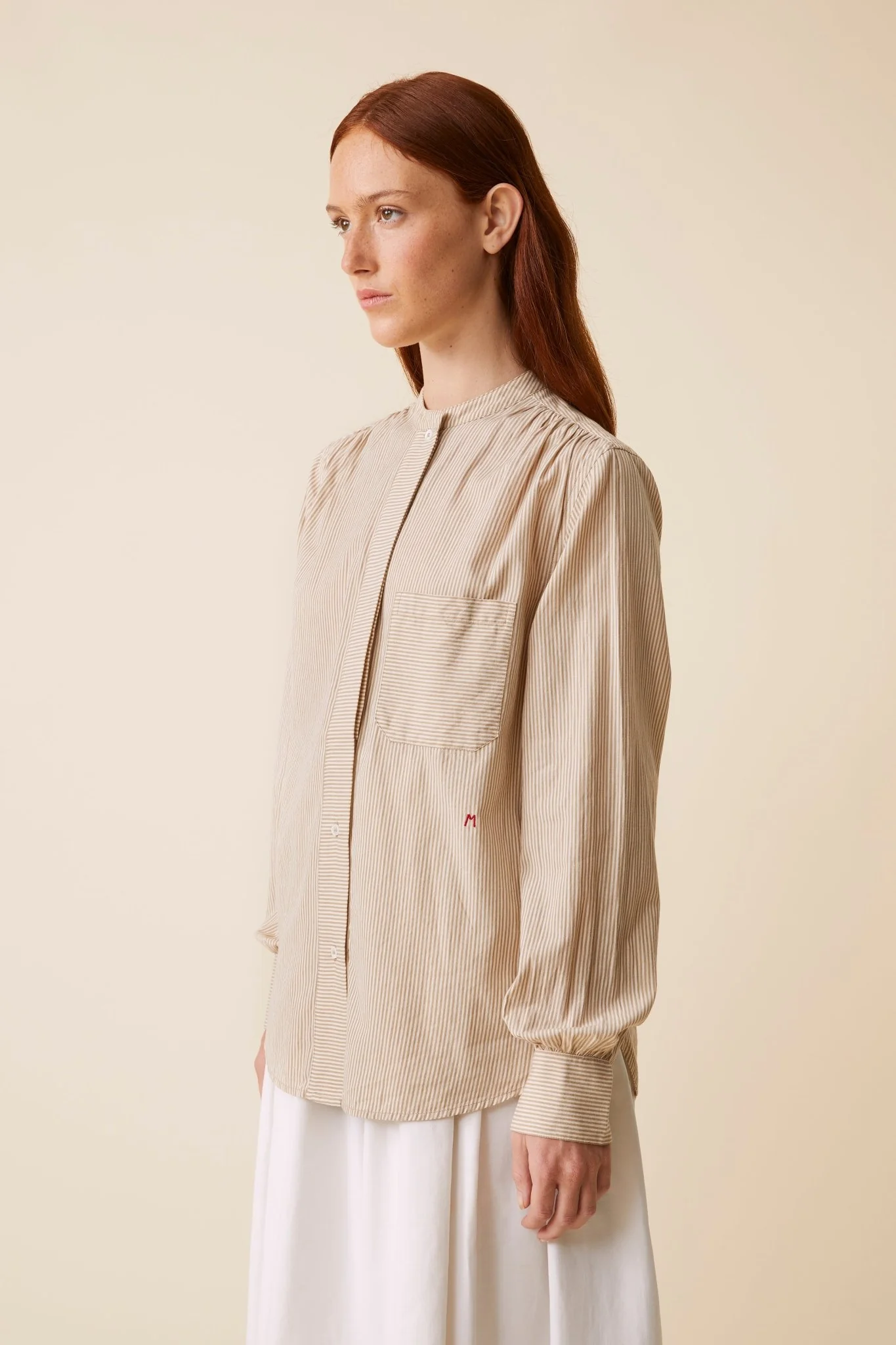 Camisa LUCIA camel.