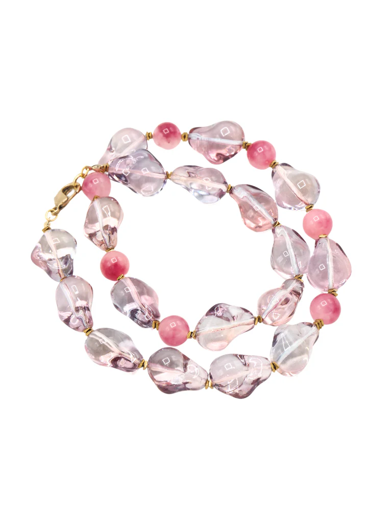 Collar RIUET rosa.