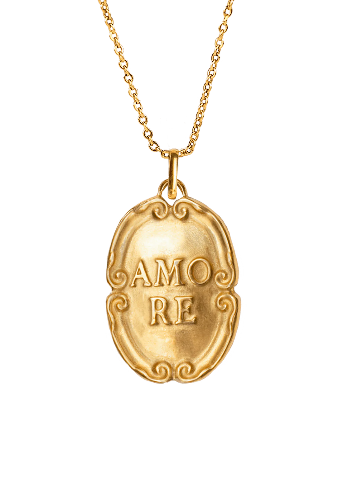 Collar medalla AMORE.