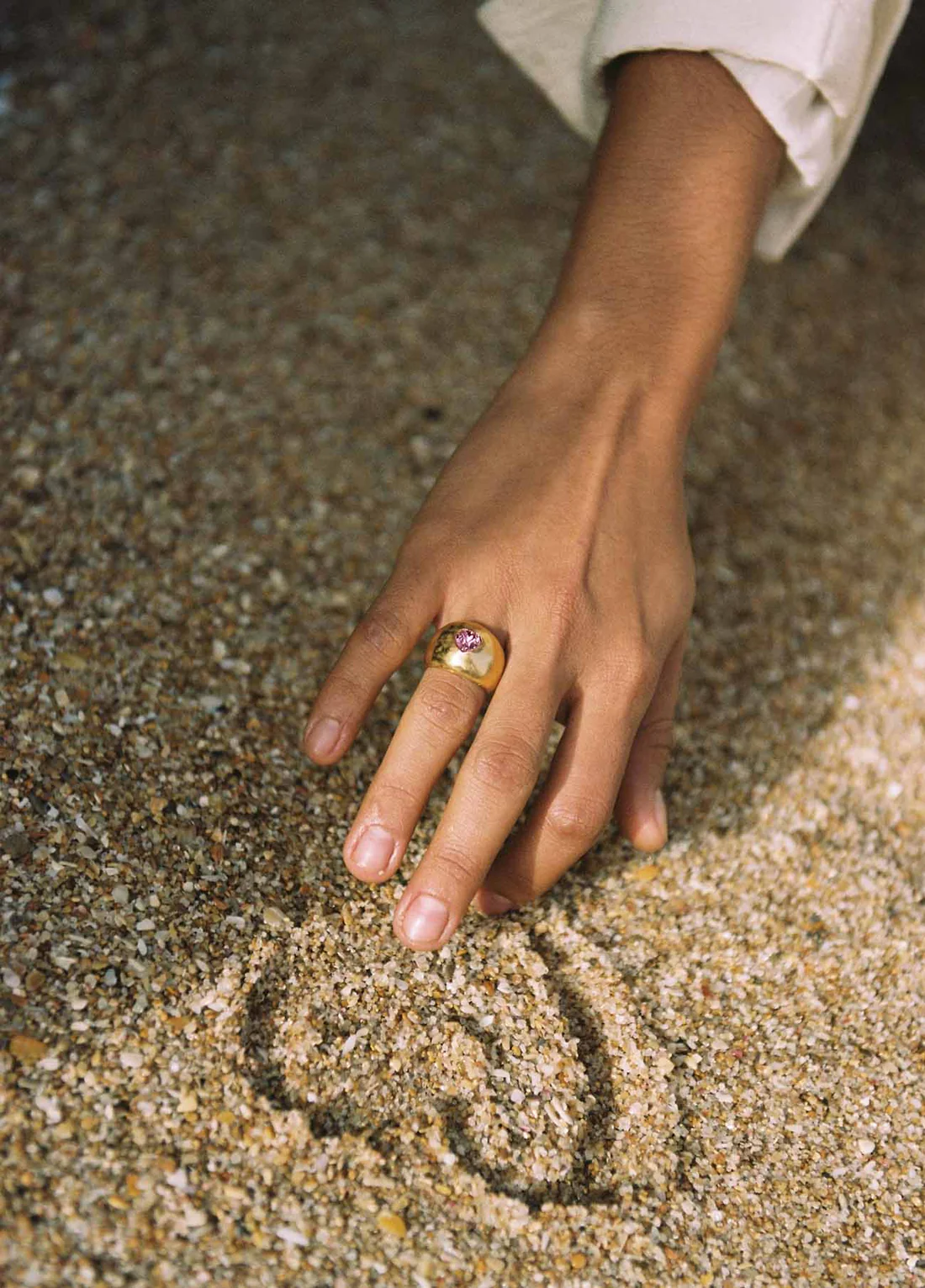 Anillo sello CORAZÓN.