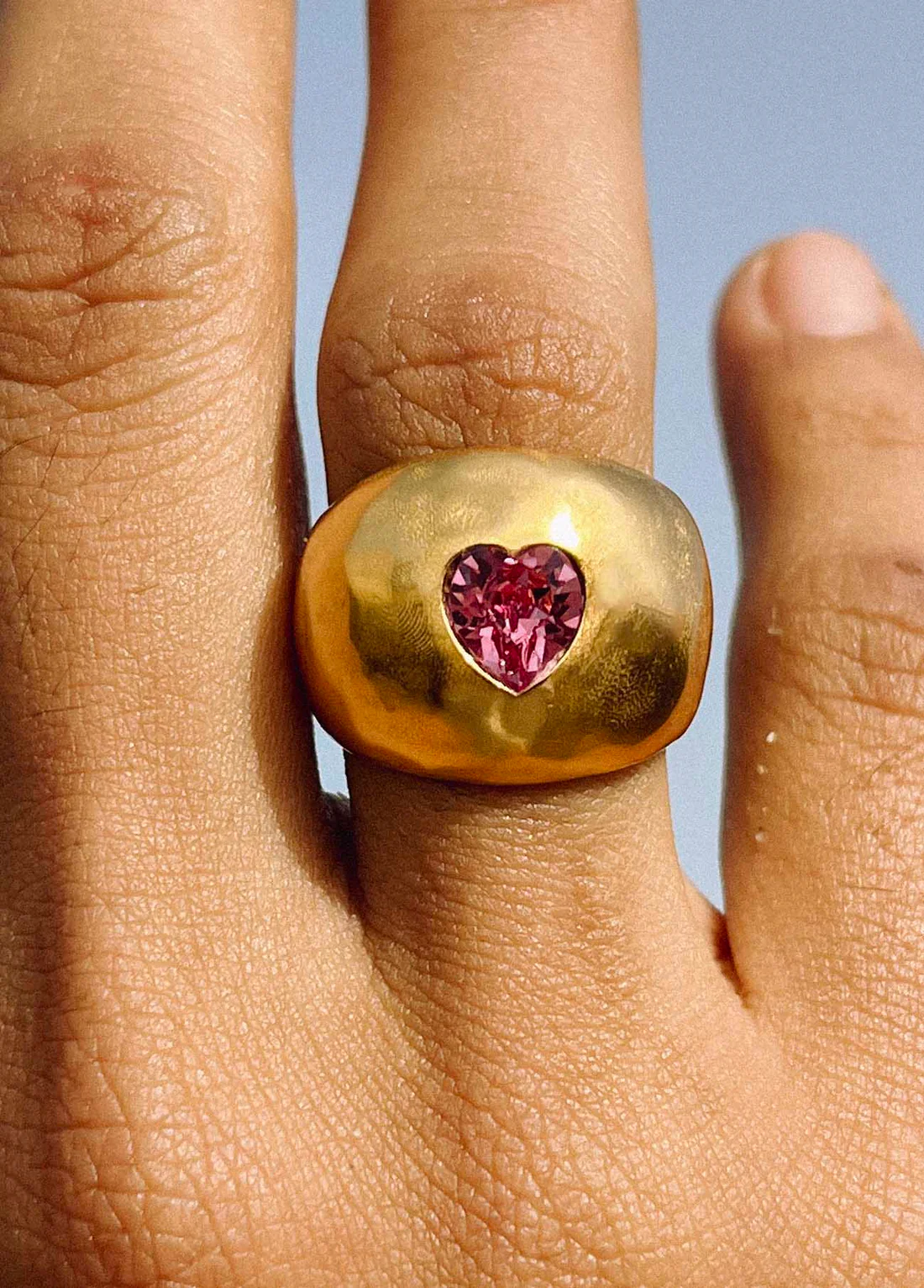 Anillo sello CORAZÓN.