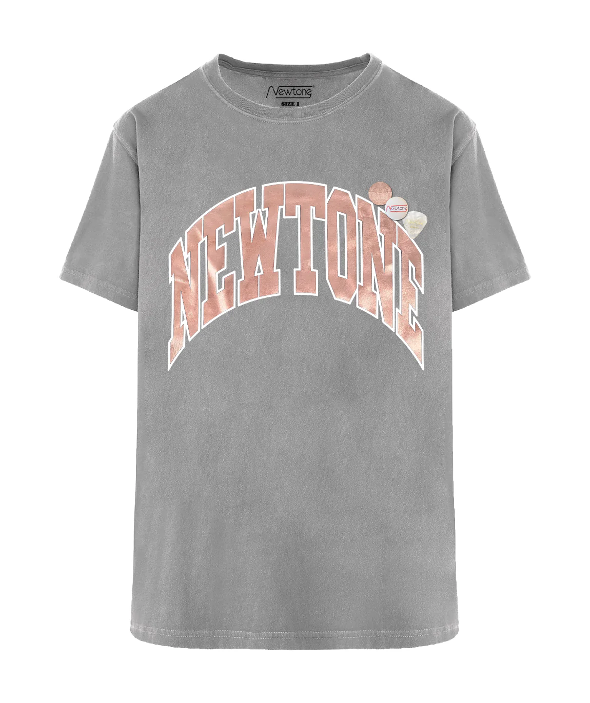 Camiseta TRUCKER TONE gris.