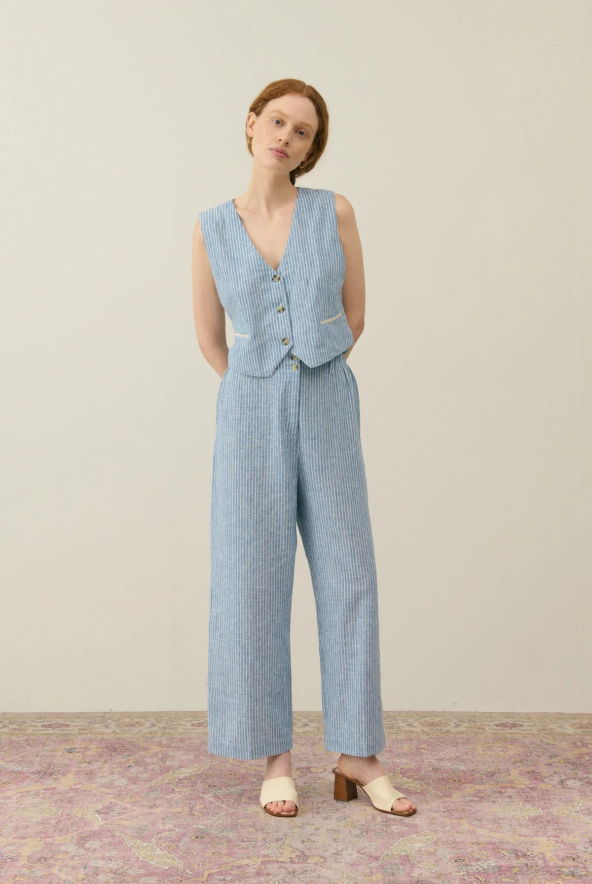 Pantalón ABUELA rayas.