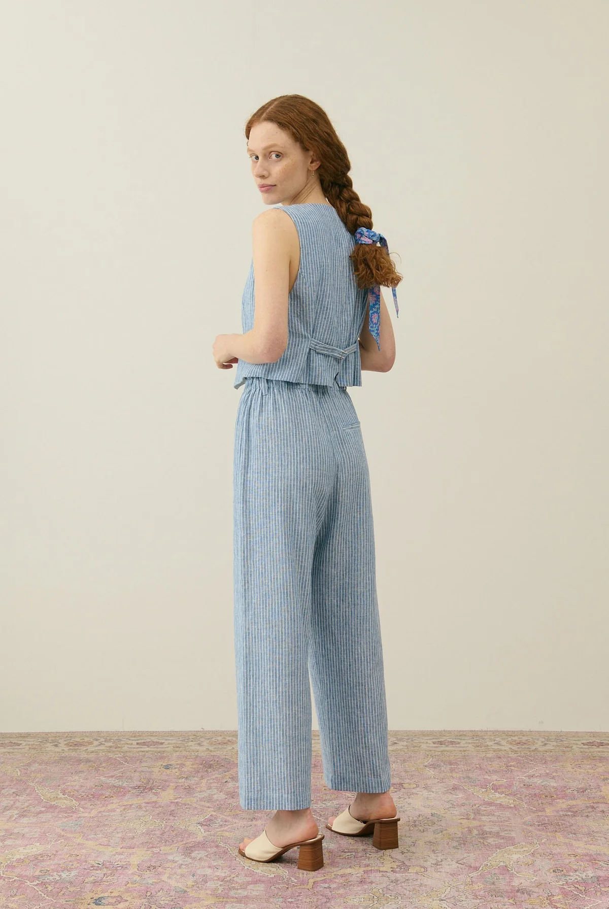 Pantalón ABUELA rayas.