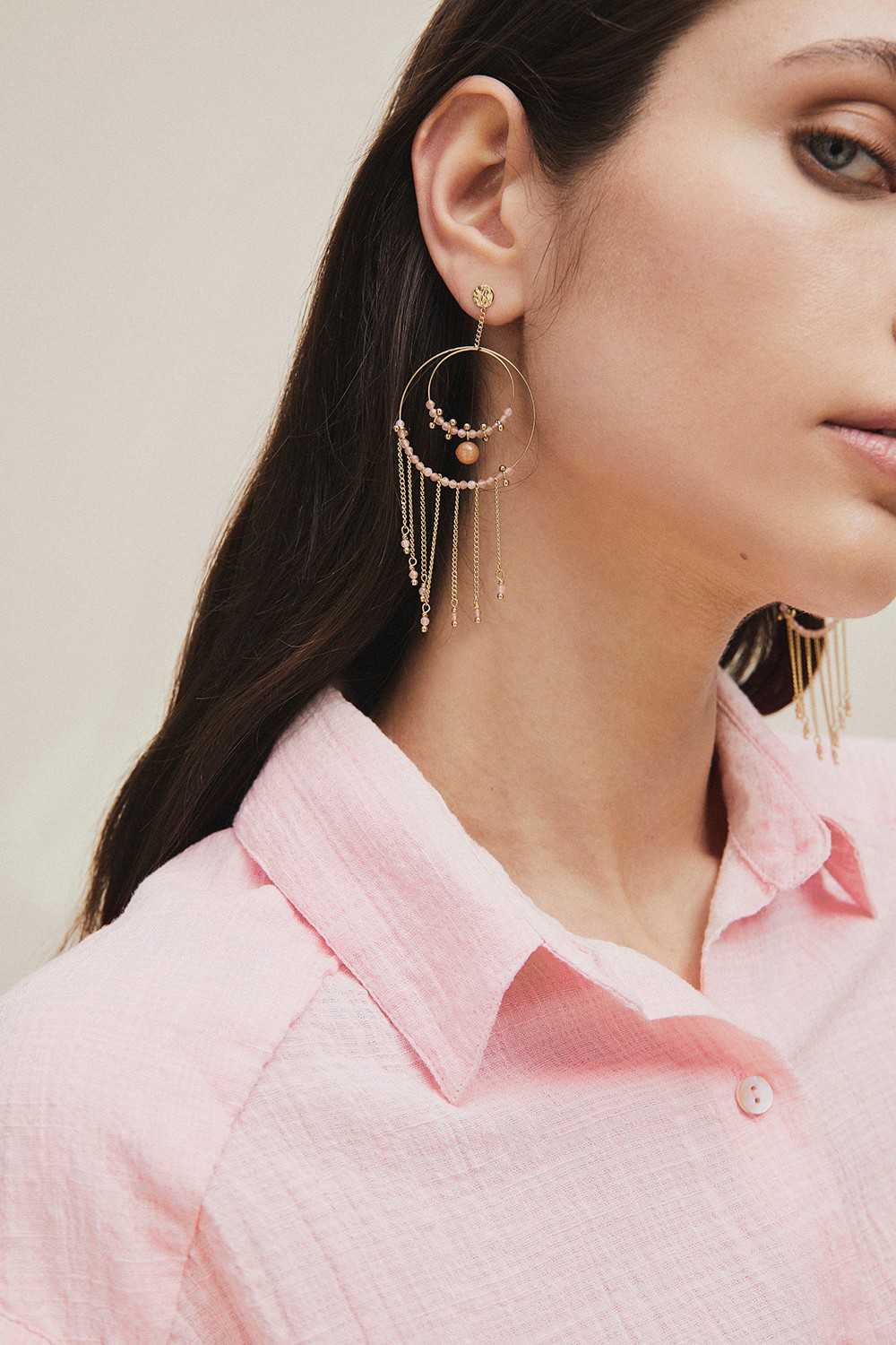 Blusa CALA rosa.