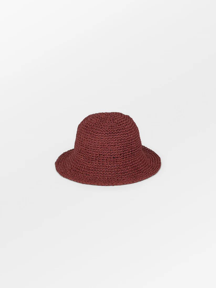Sombrero SAVERINA granate.
