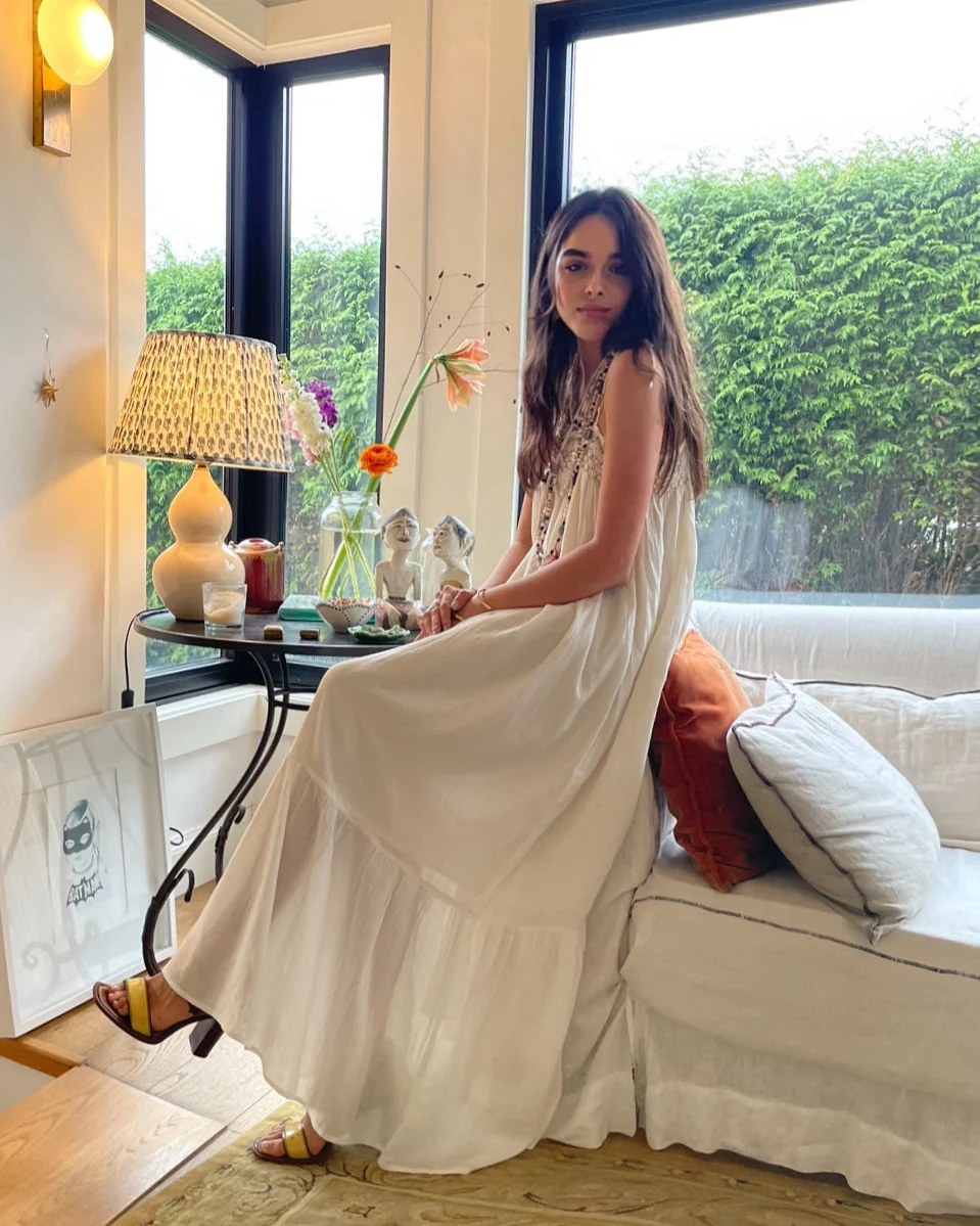 Vestido SCARLETT blanco.