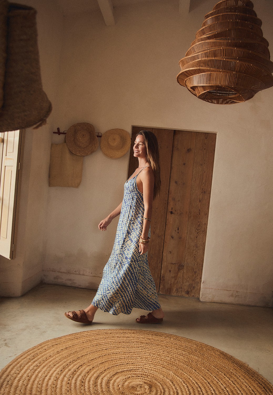 Vestido SANTANY azul.