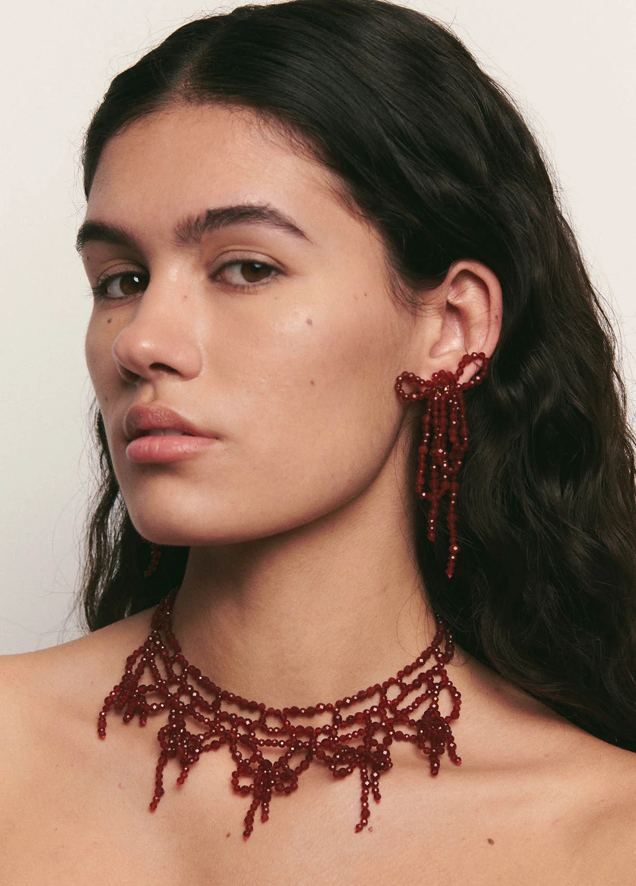 Pendientes ISIS GARNET.