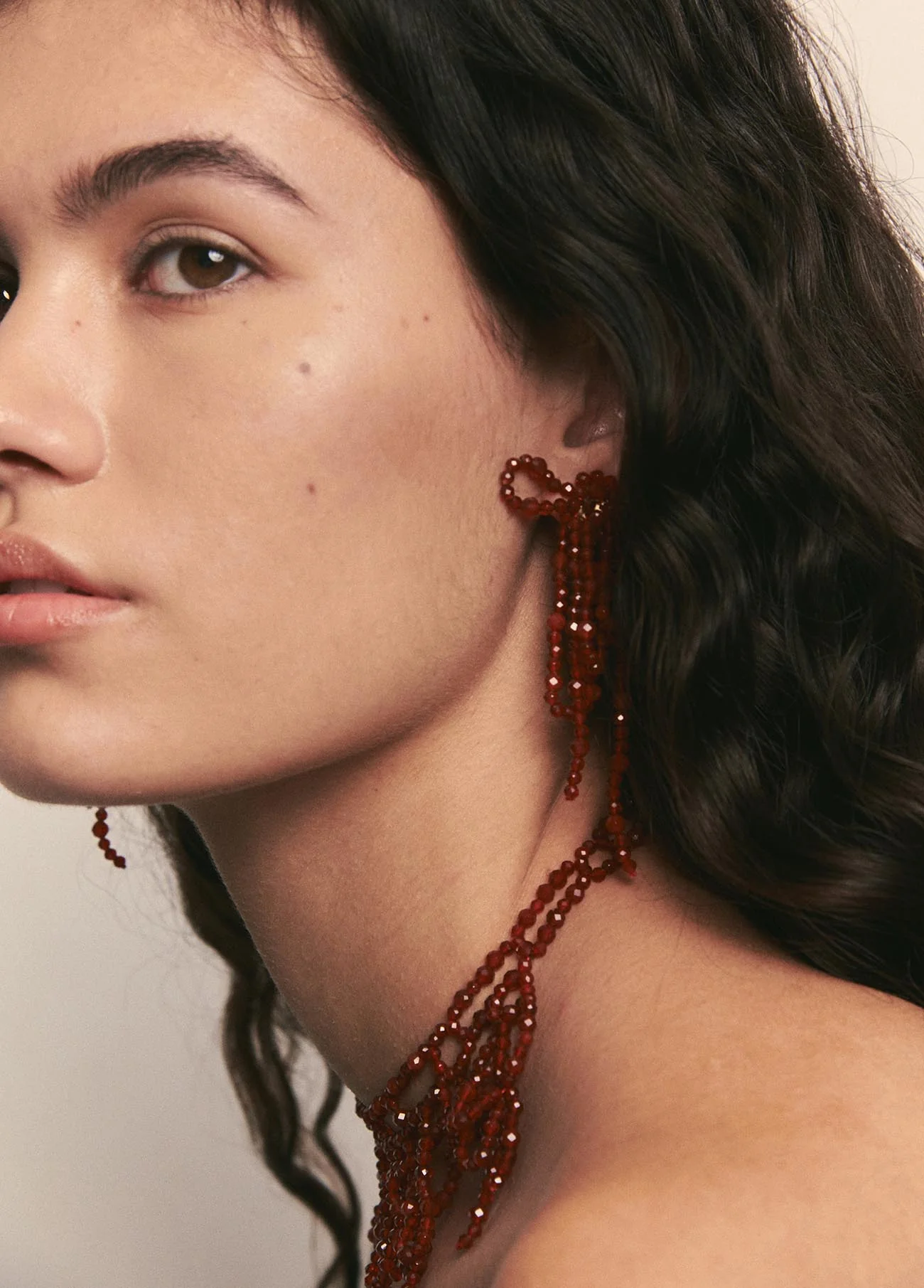 Pendientes ISIS GARNET.