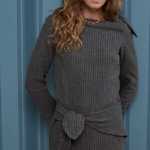 Vestido STENMARK gris Josphine.