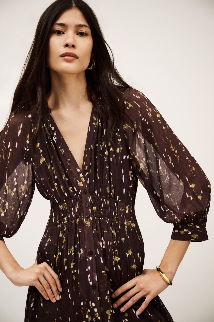 Vestido KARL chocolate BA&SH.