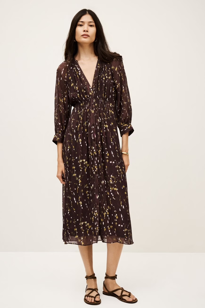 Vestido KARL chocolate BA&SH.