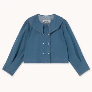 Camisa vaquera con botones Tiny Big Sister.