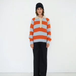 Jersey rayas azul y naranja Tiny Big Sister.