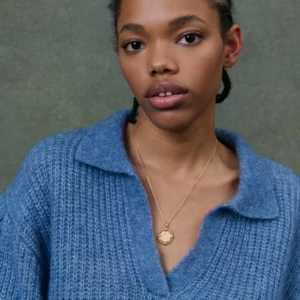 Polo ILKA azul Louise Misha.
