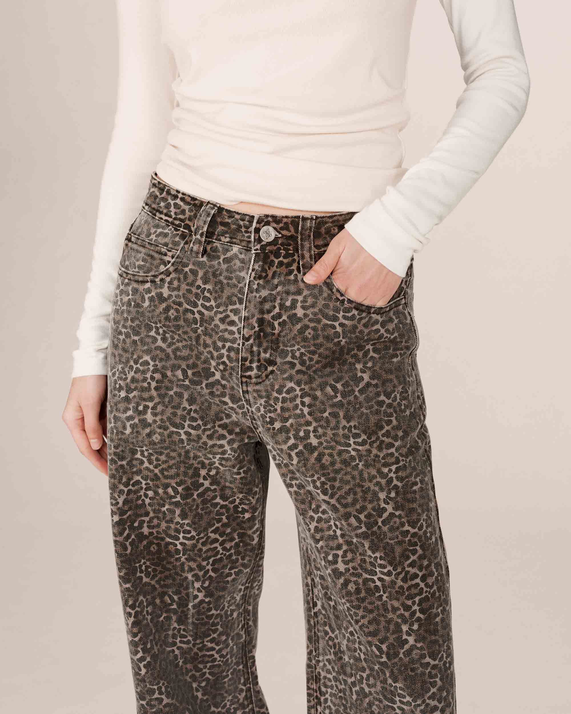 Vaquero SOCCA animal print Grace and Mila.