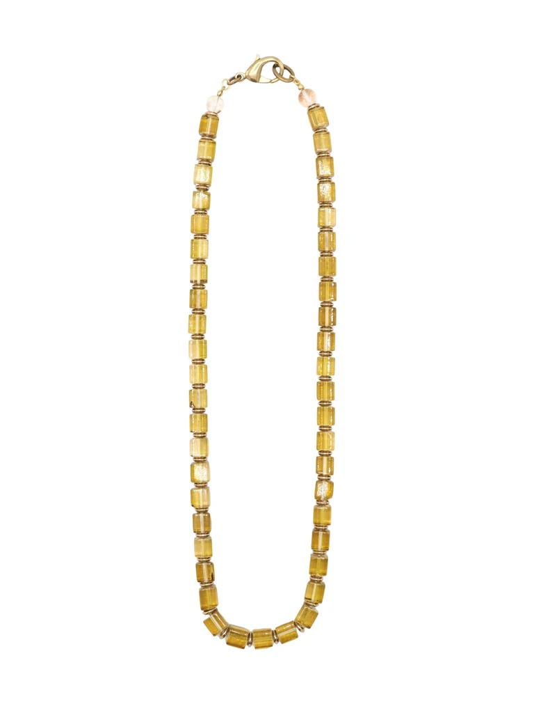 Collar TÚNEL amarillo.