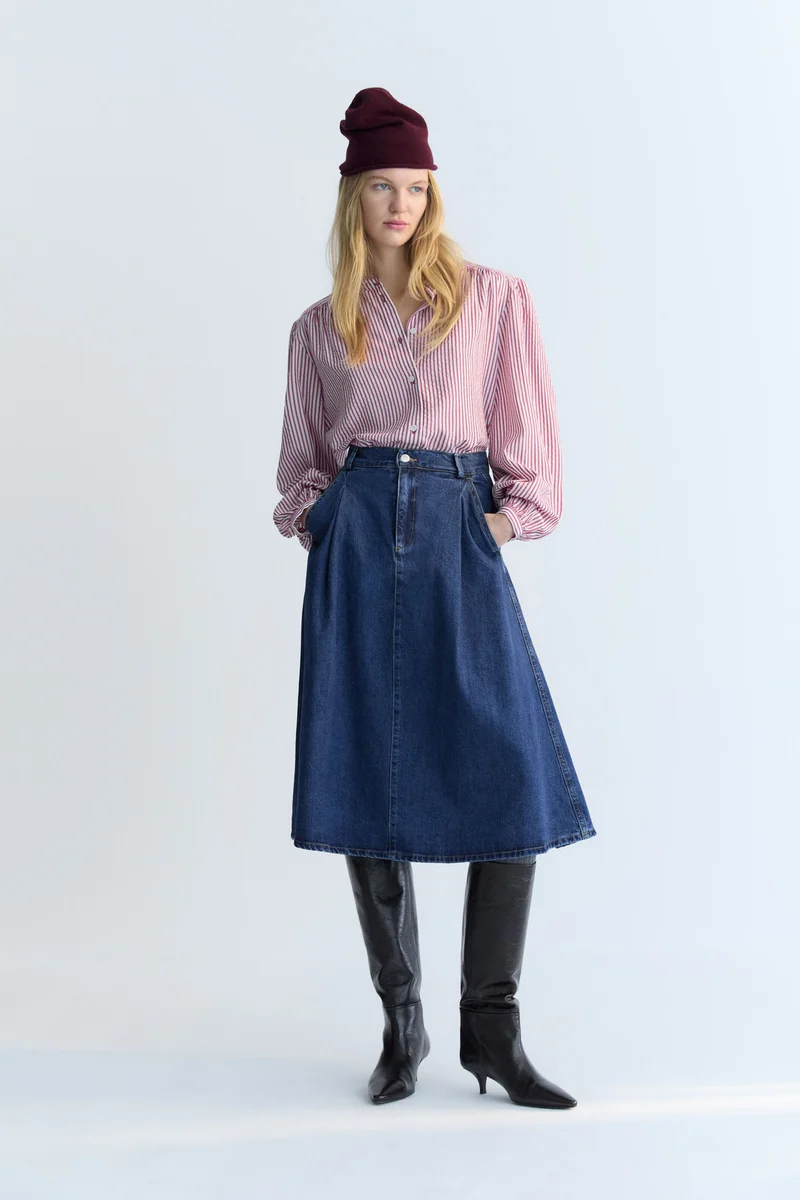 Falda vaquera TNS azul The New Society.