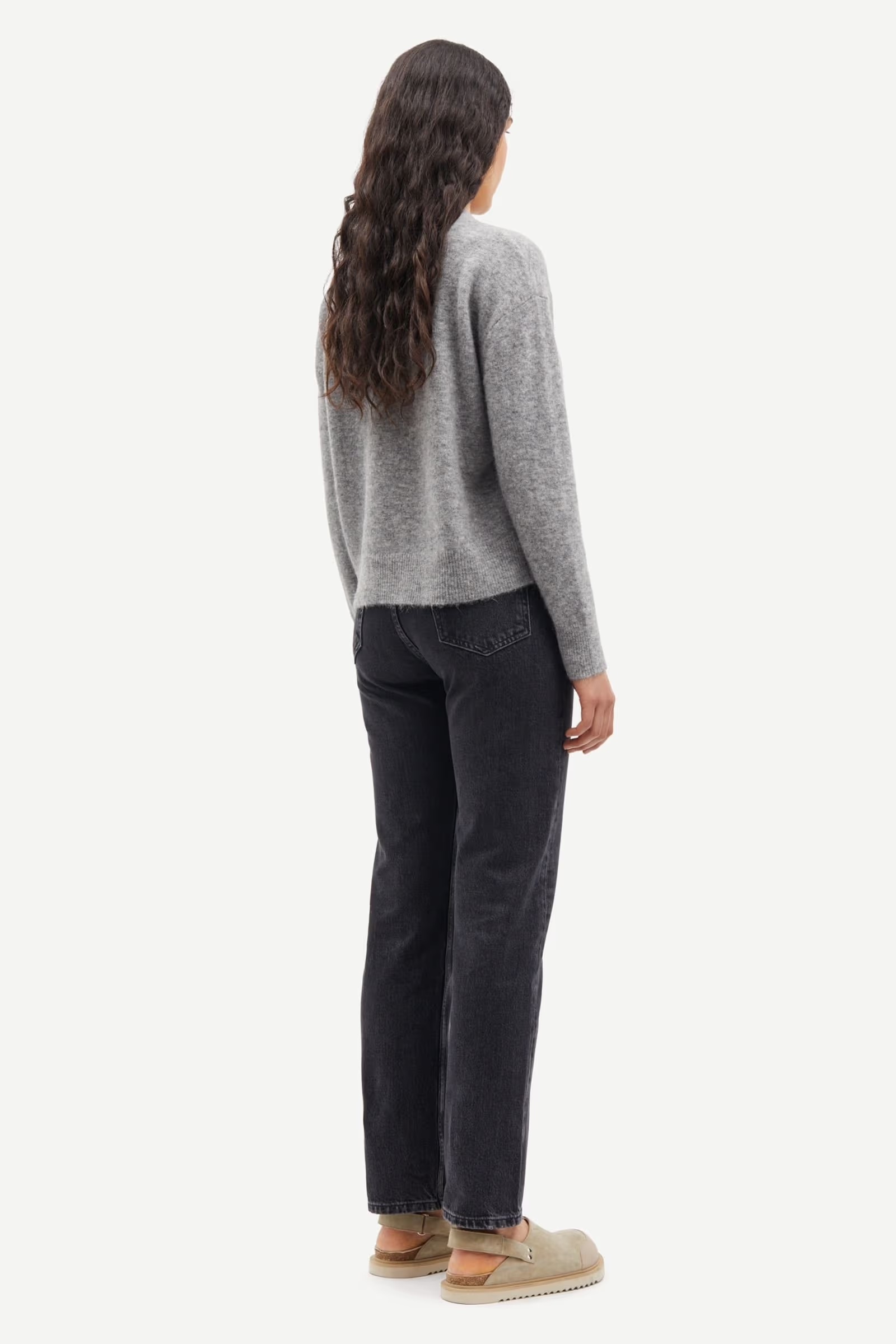 Jersey ANOUR gris Samsoe.