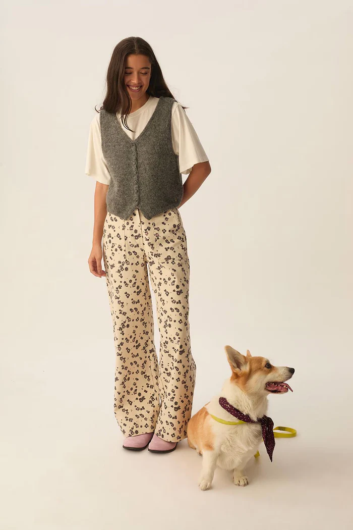 Chaleco ANGELO gris Des Petits Hauts.