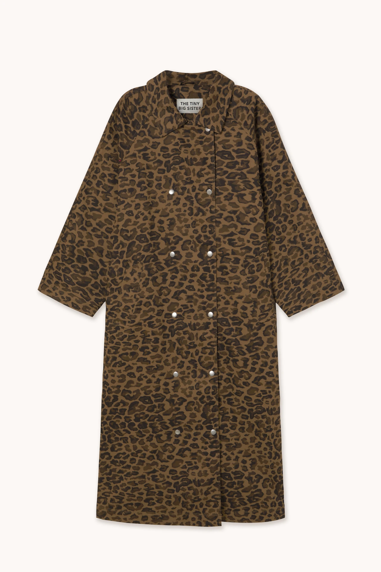 Gabardina animal print Tiny Big Sister.