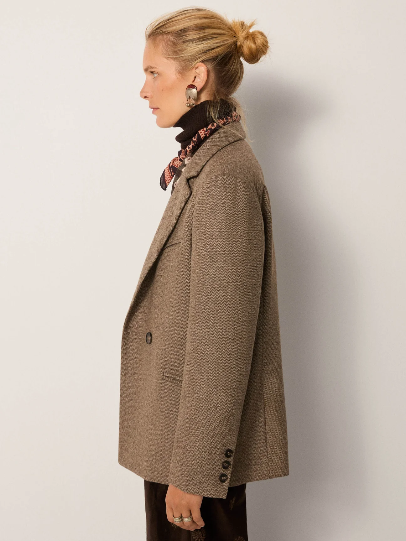 Blazer JACKIE tostada Maison Hotel.