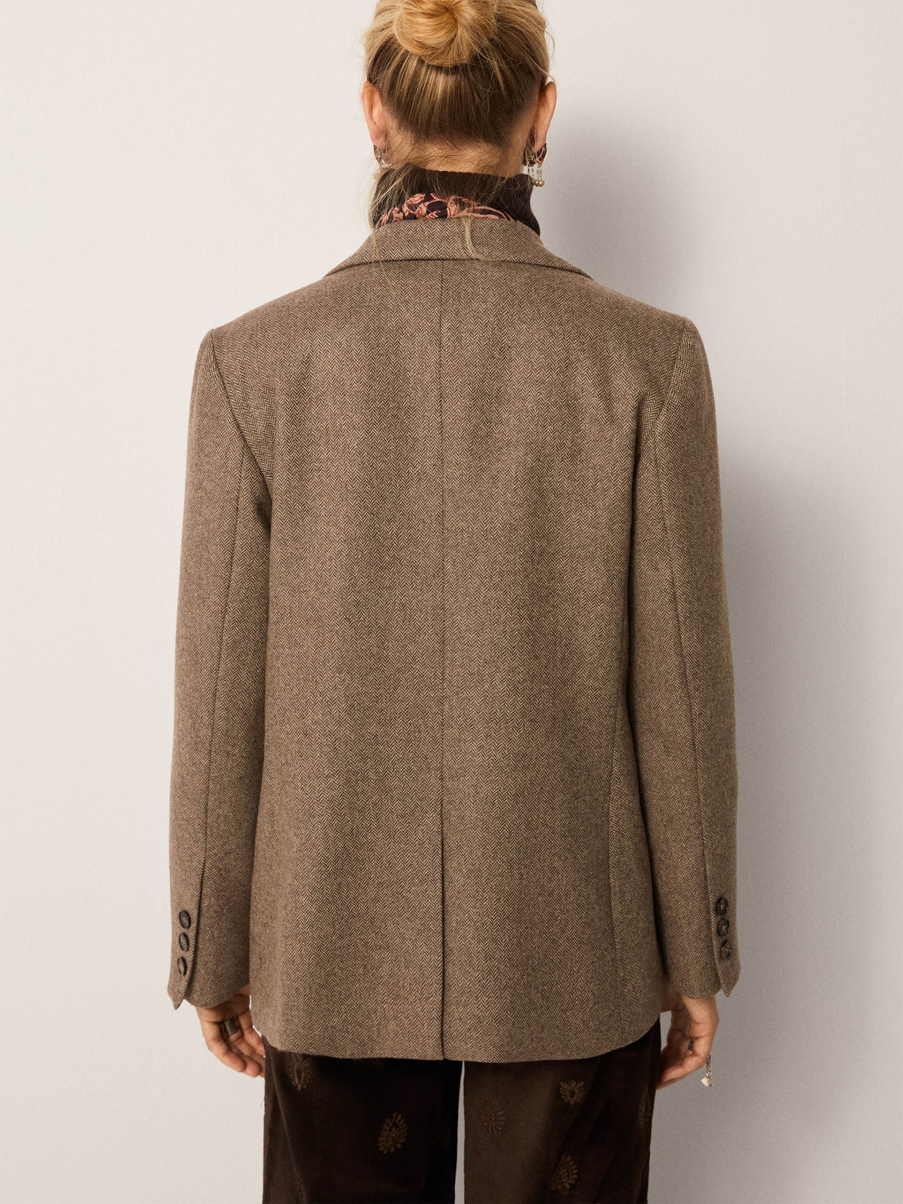 Blazer JACKIE tostada Maison Hotel.
