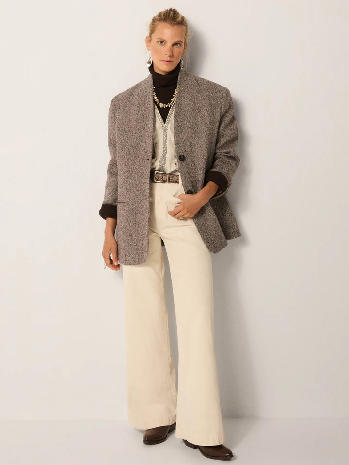 Chaqueta CLEMENT camel Maison Hotel.