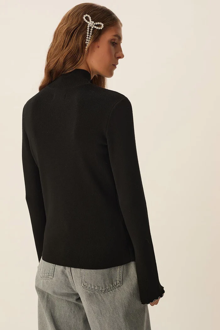 Jersey AZELLE negro Des Petits Hauts.