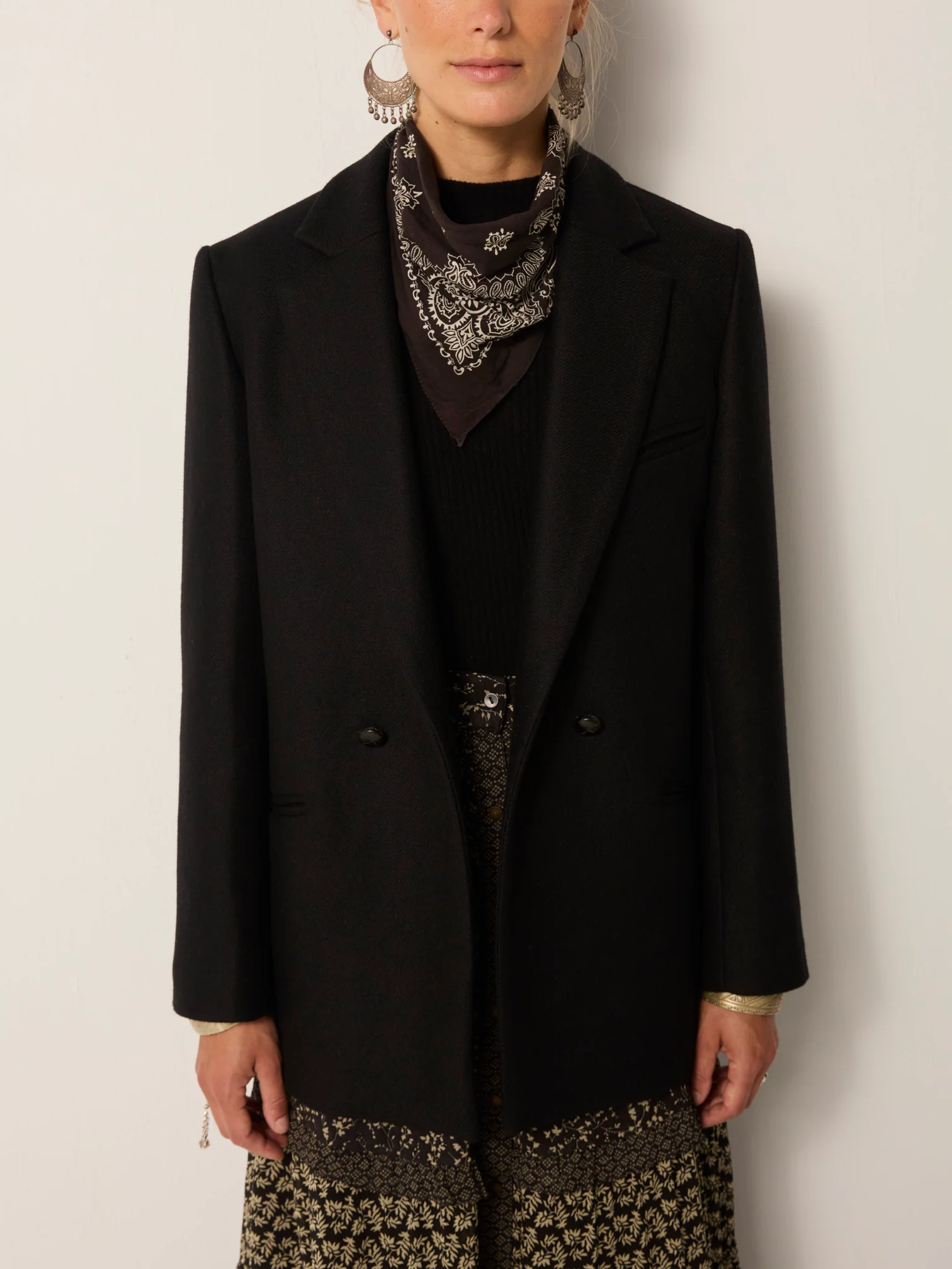Blazer LE MARAIS ANNA negro Maison Hotel.