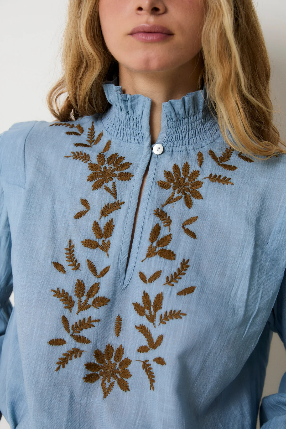 Blusa LUPE azul Sophie&Lucie.