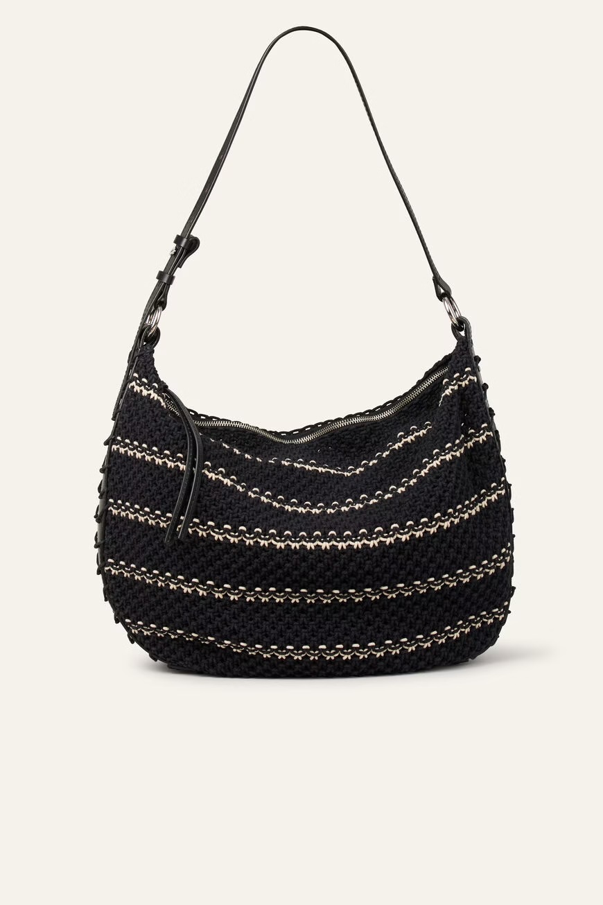 Bolso ARYA negro BA&SH.