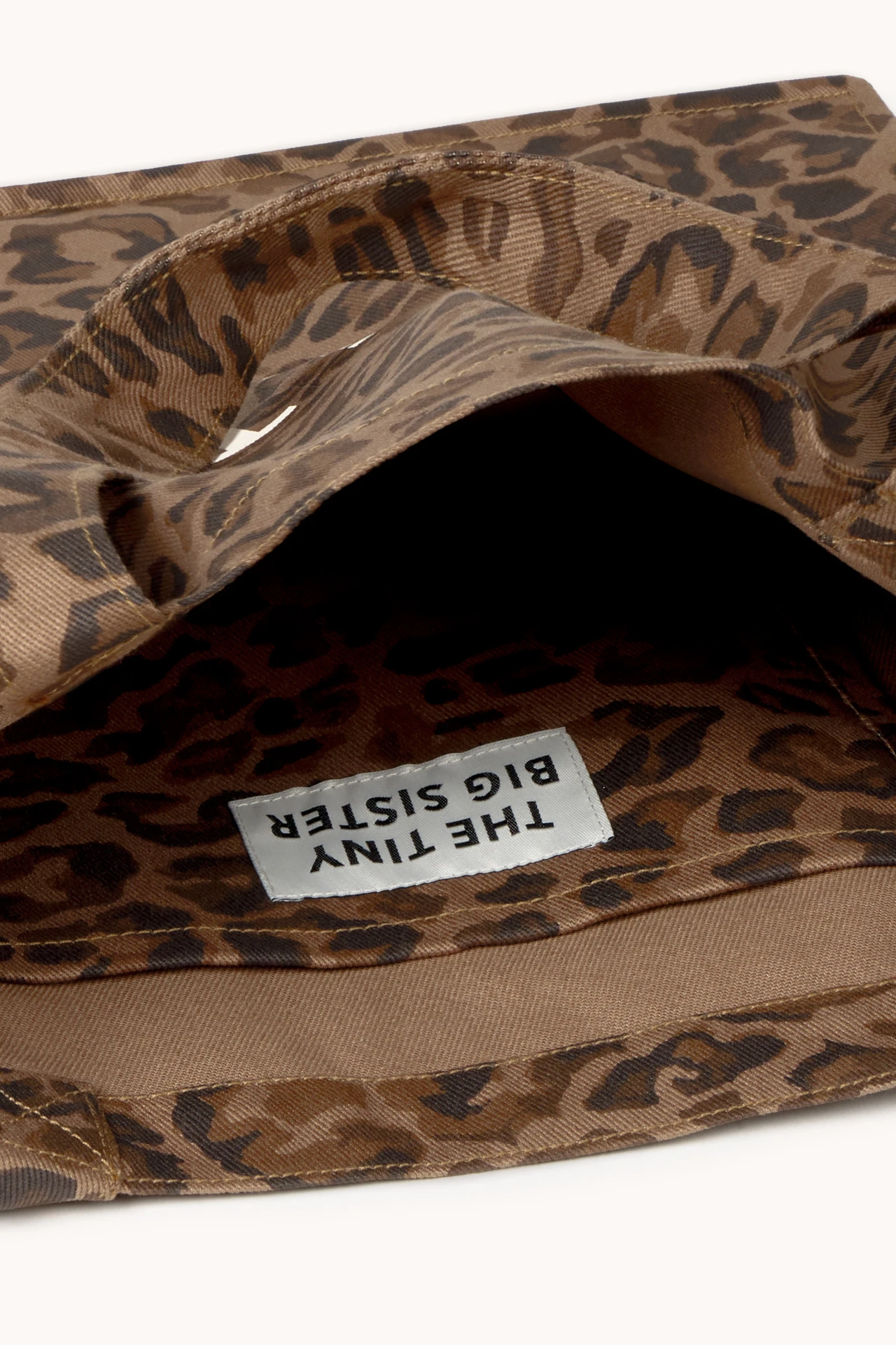 Bolsa animal print Tiny Big Sister.