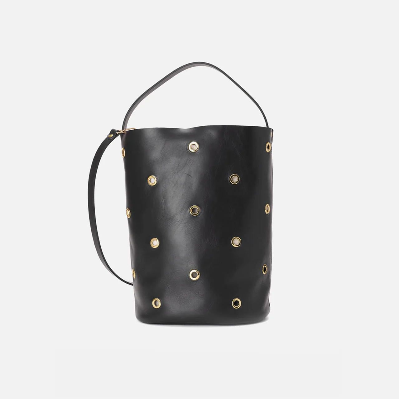 Bolso BUCKET negro Mercules.
