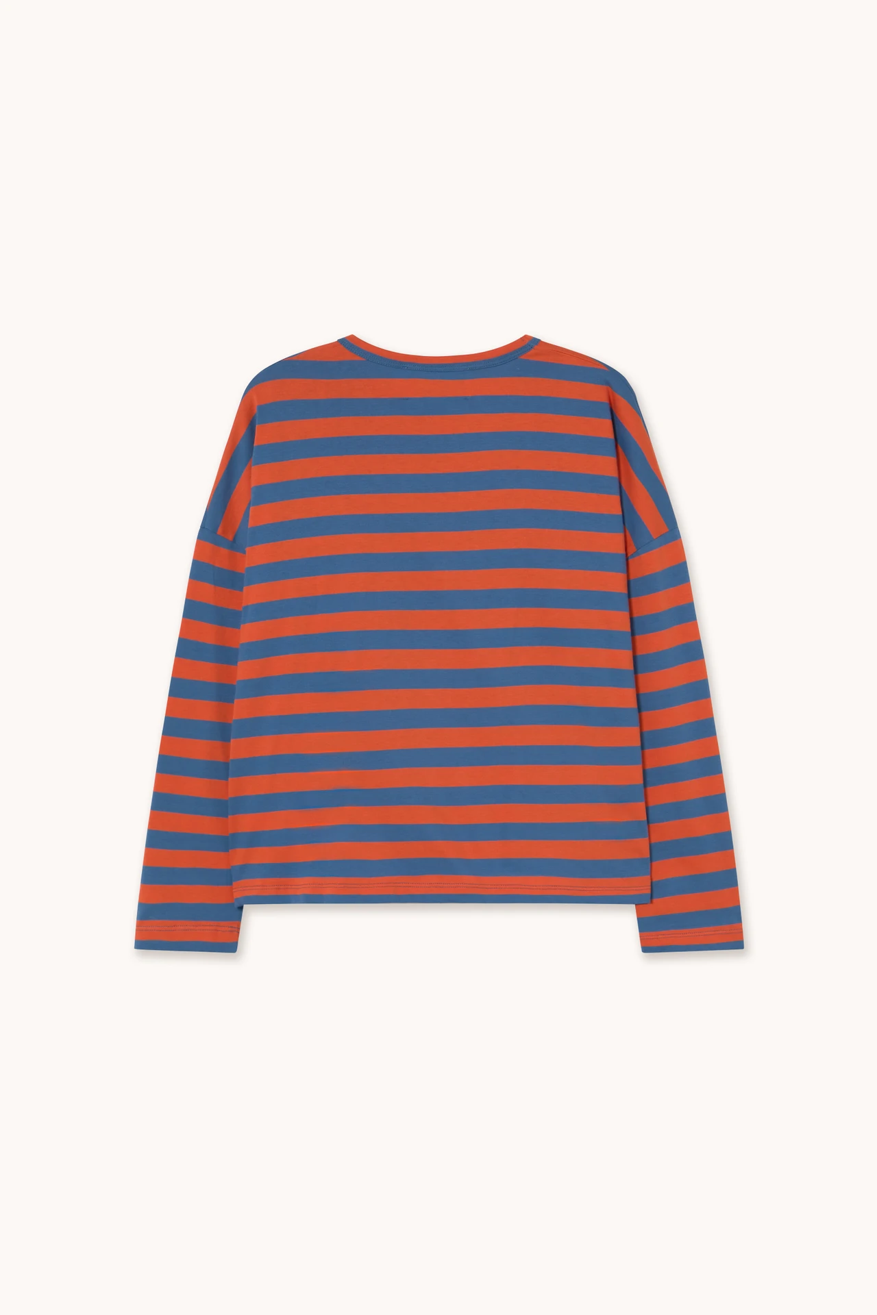 Camiseta RAYAS azul/naranja Tiny Big Sister.