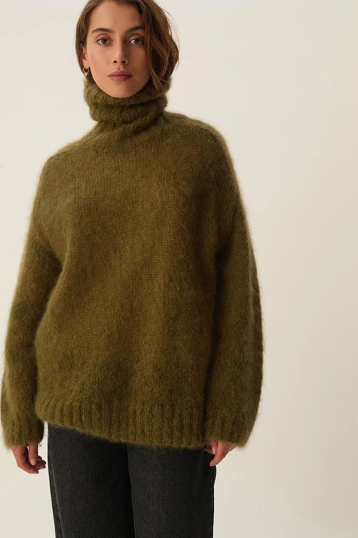 Jersey CHARLINE GARDEN verde Des Petits Hauts.