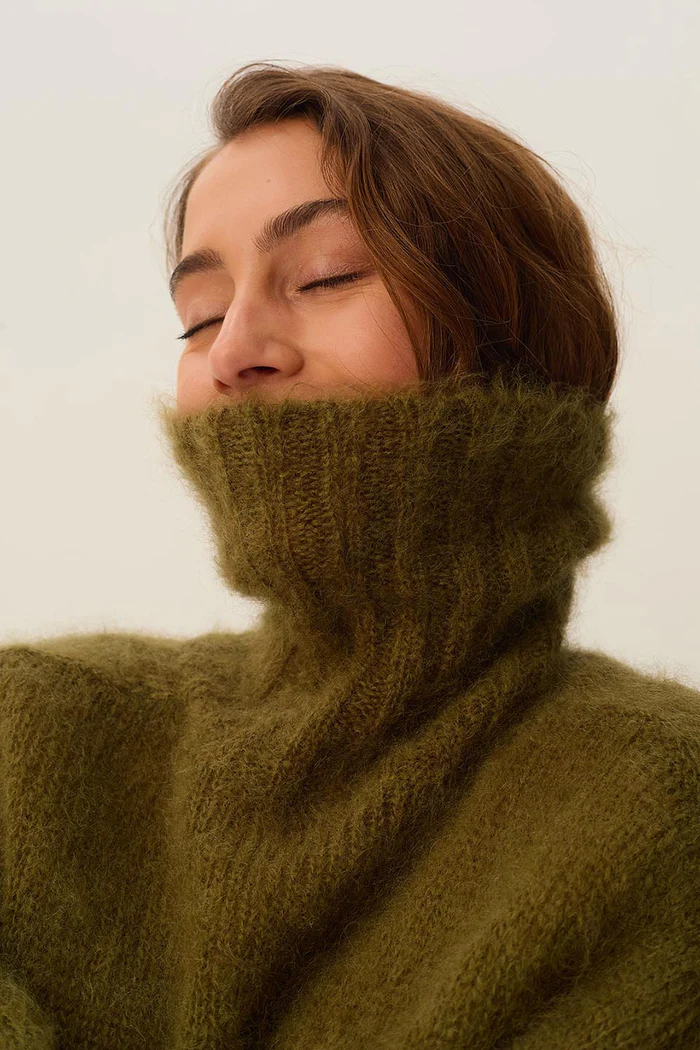 Jersey CHARLINE GARDEN verde Des Petits Hauts.
