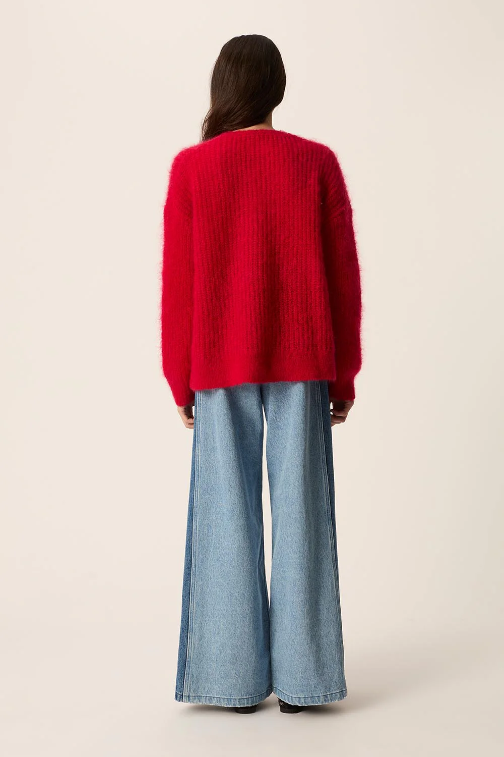 Jersey CHARLINE rojo Des Petits Hauts.
