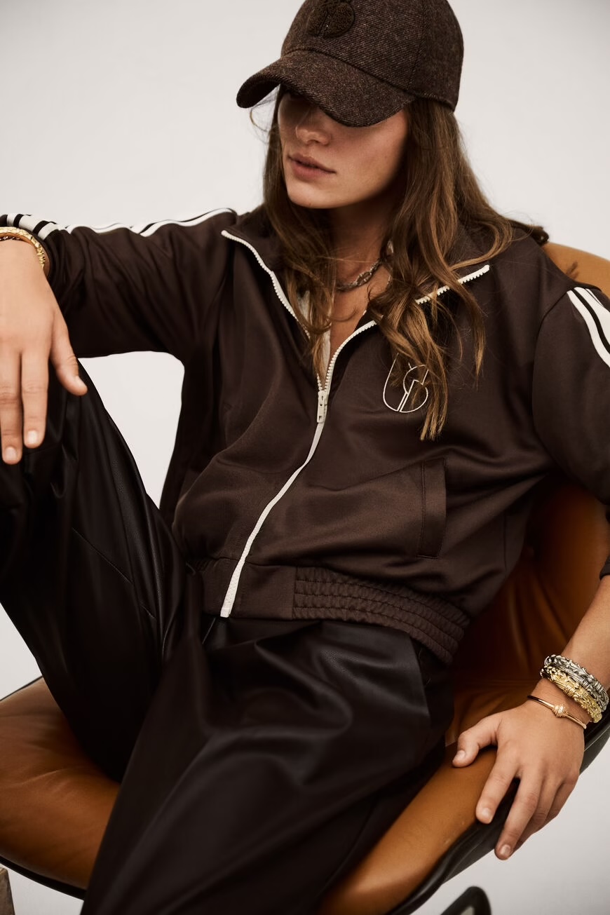 Chaqueta JIMI chocolate BA&SH.