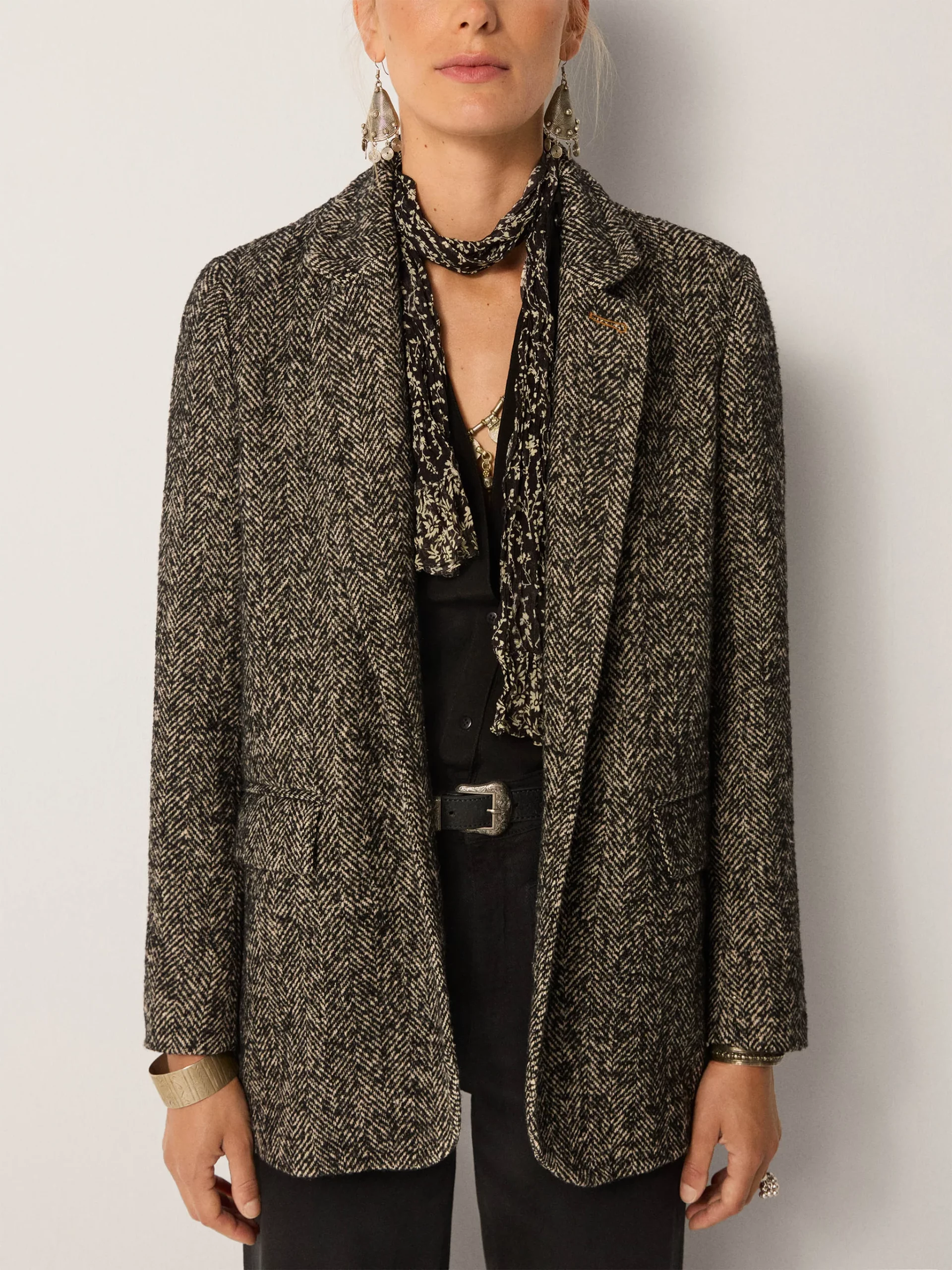 Blazer DORA gris Maison Hotel.