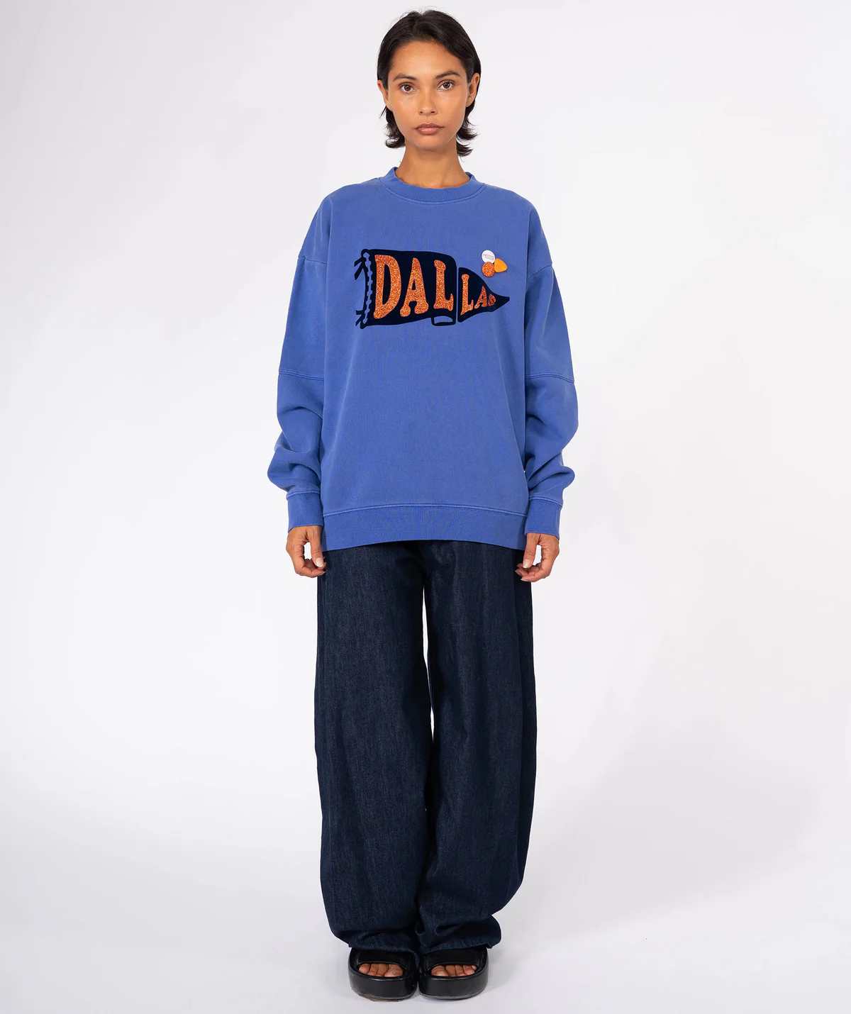 Sudadera DALLAS azul Newtone.
