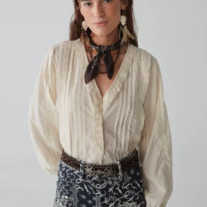 Blusa HAMLET crudo Maison Hotel.