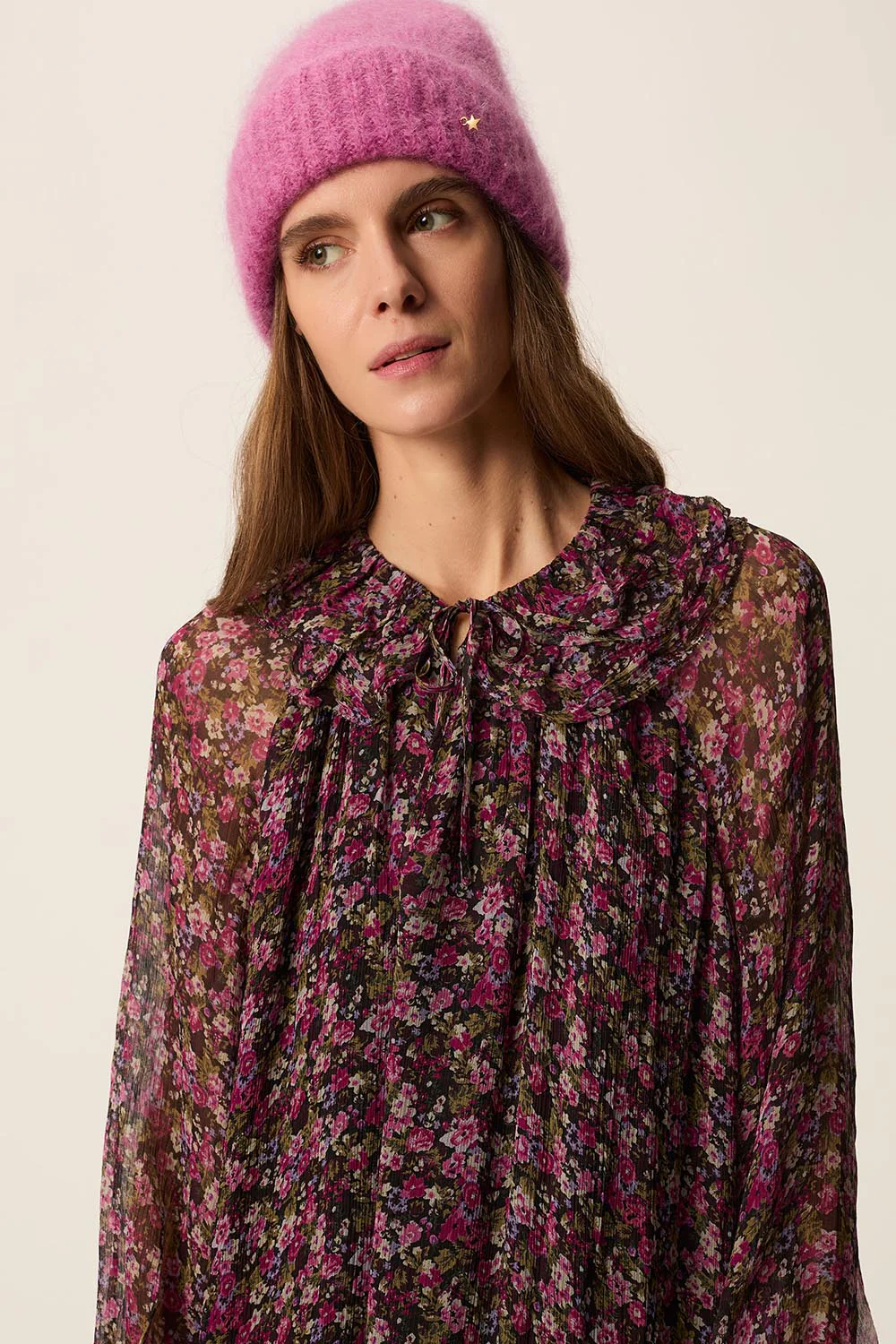 Vestido YKARI flores Des petits Hauts.