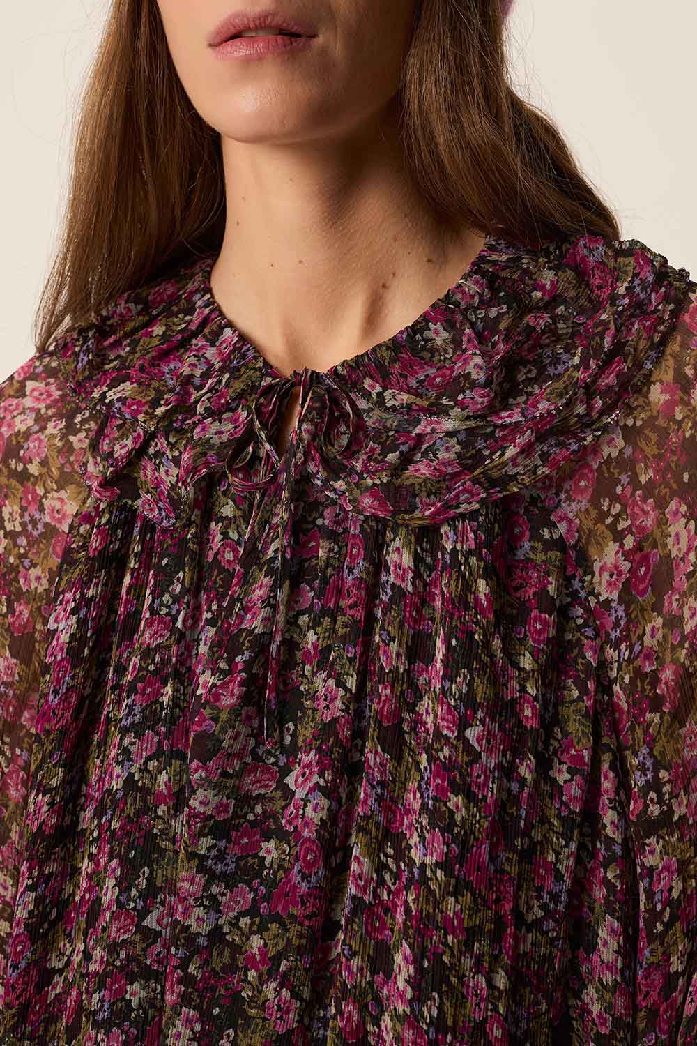 Vestido YKARI flores Des petits Hauts.