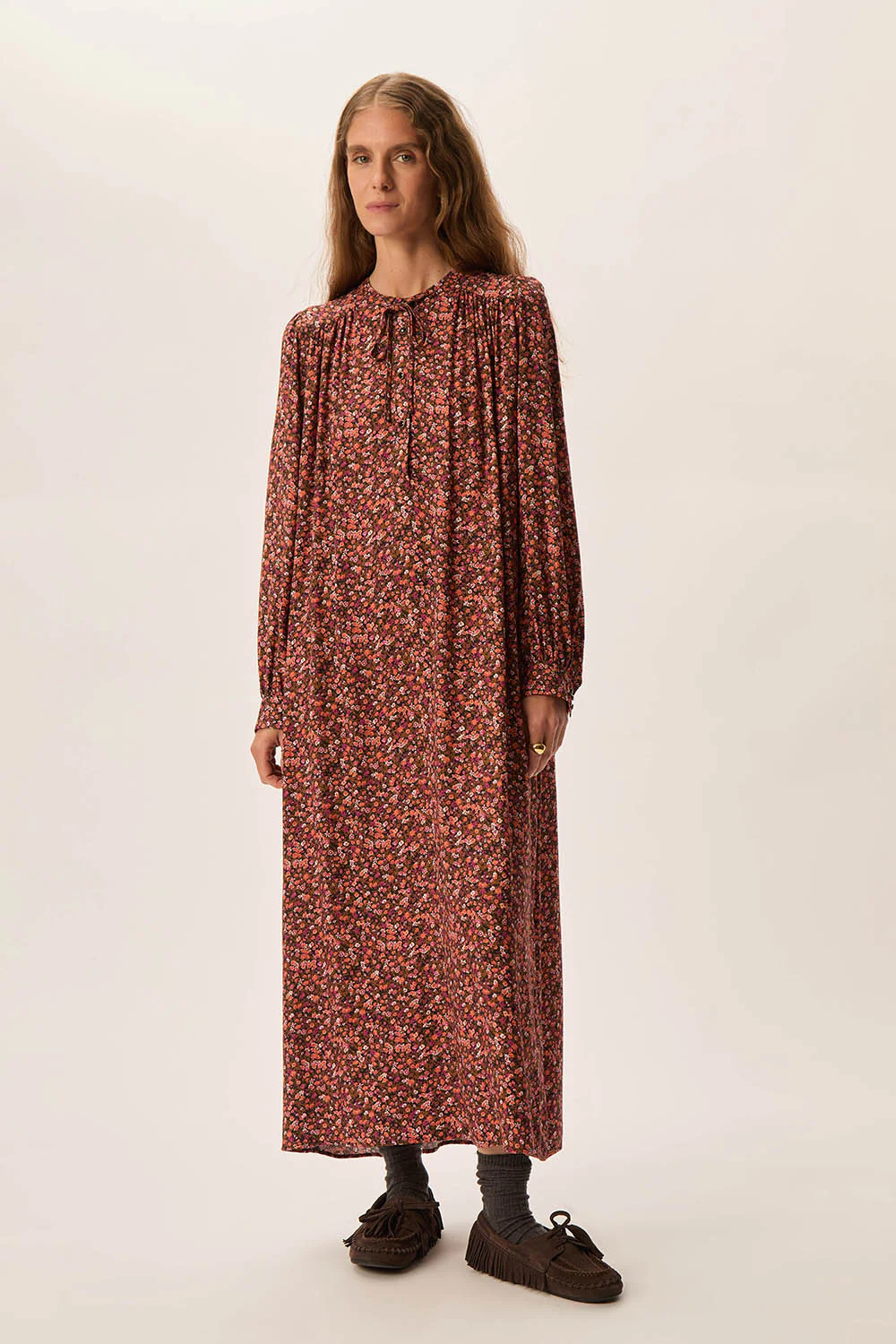 Vestido ELINOU flores Des Petits Hauts.